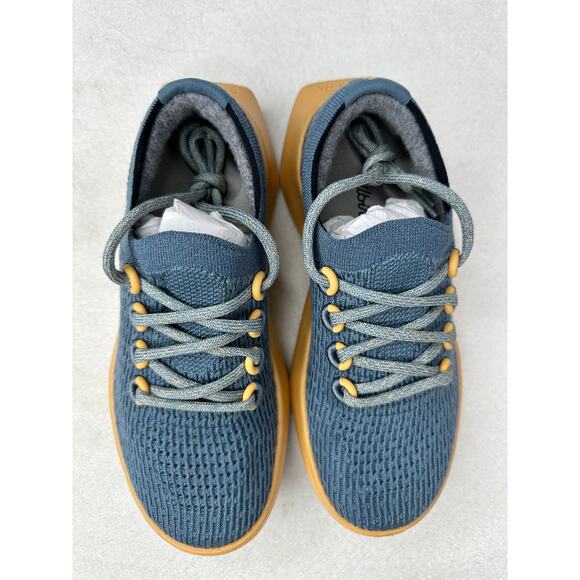 NEW Allbirds Tree Dasher 2 Calm Teal Forage Tan Womens Shoes 5.5 Sneakers Box - Picture 4 of 9